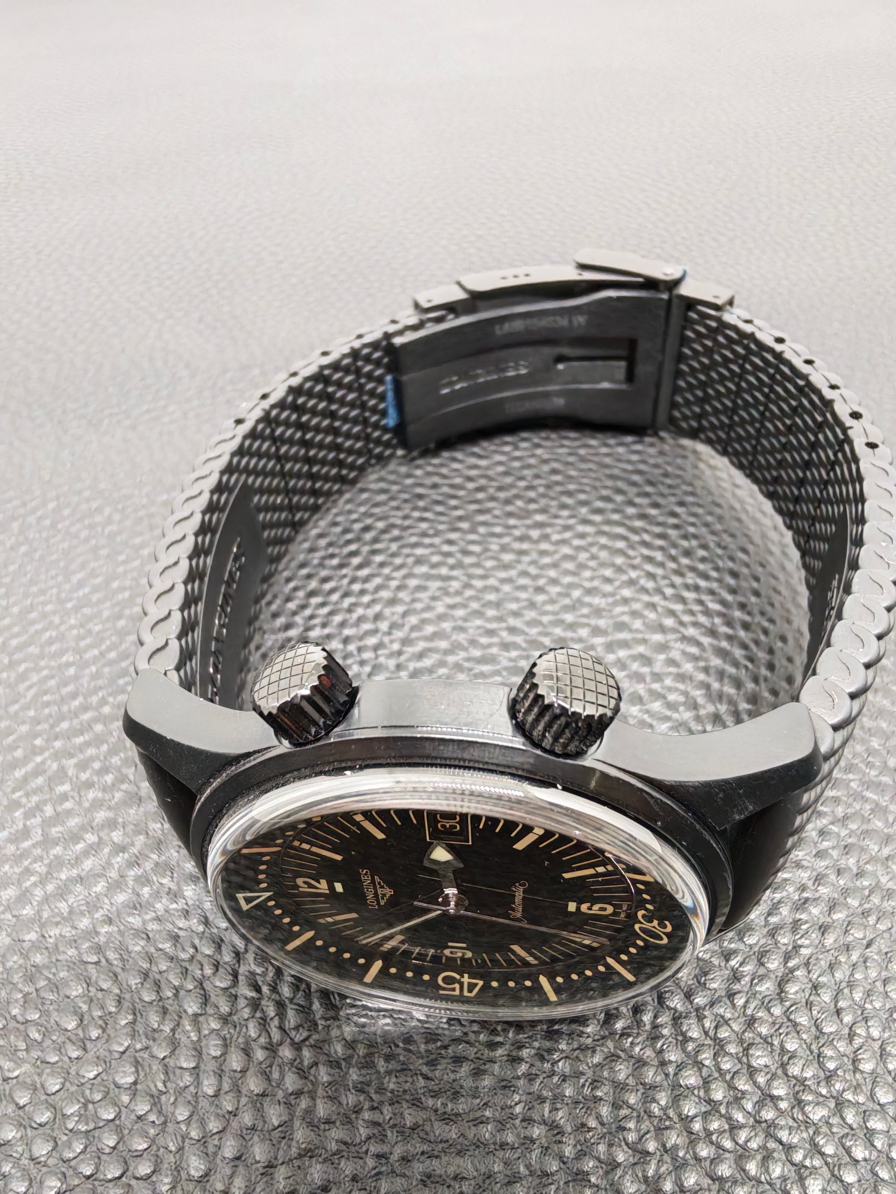 Longines 2026 Legend Diver Automatic Black Dial Men's Watch l3.774.2.50.9