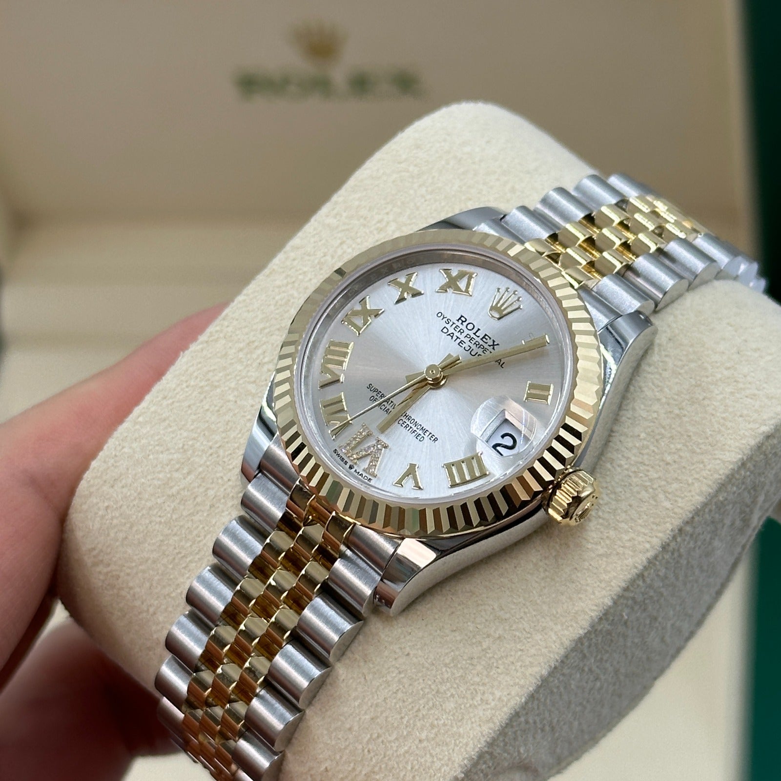 Rolex Datejust 31 278273 SILBER VI JUB