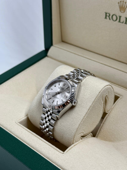 Rolex Lady-Datejust 279174 Silber Index Jubilee 2025