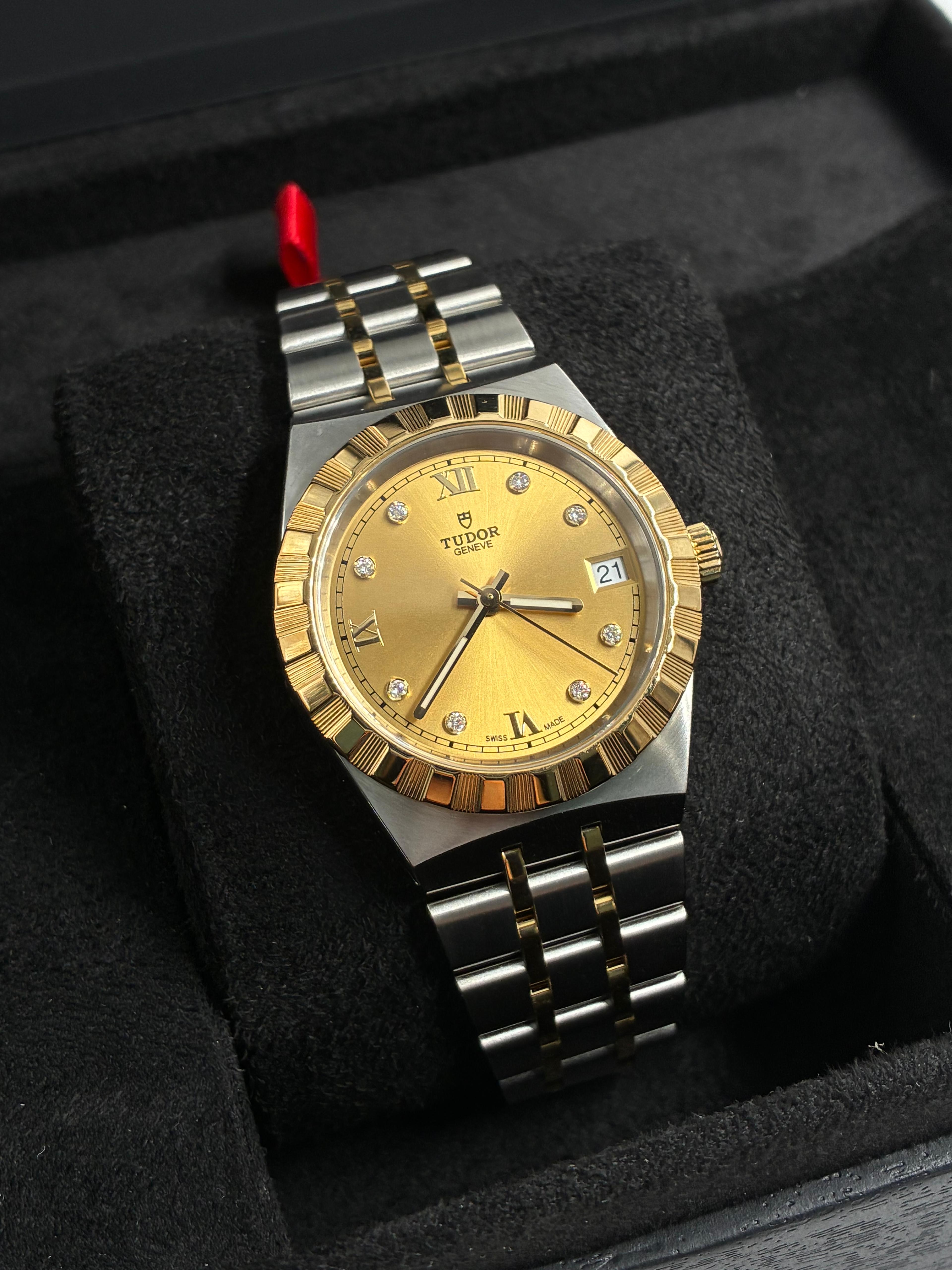 Tudor Royal Date 34 M28403-0006 Champagne Diamond 2026