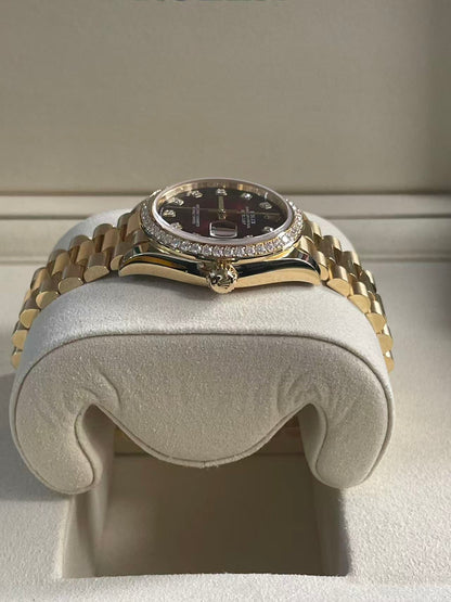 Rolex Datejust 31 278288RBR G Red Ombre President 2026