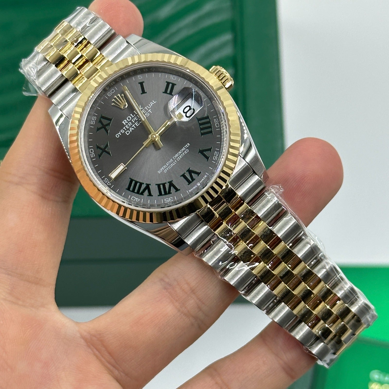 Rolex Datejust 31 278381RBR GREY VIIX OYS