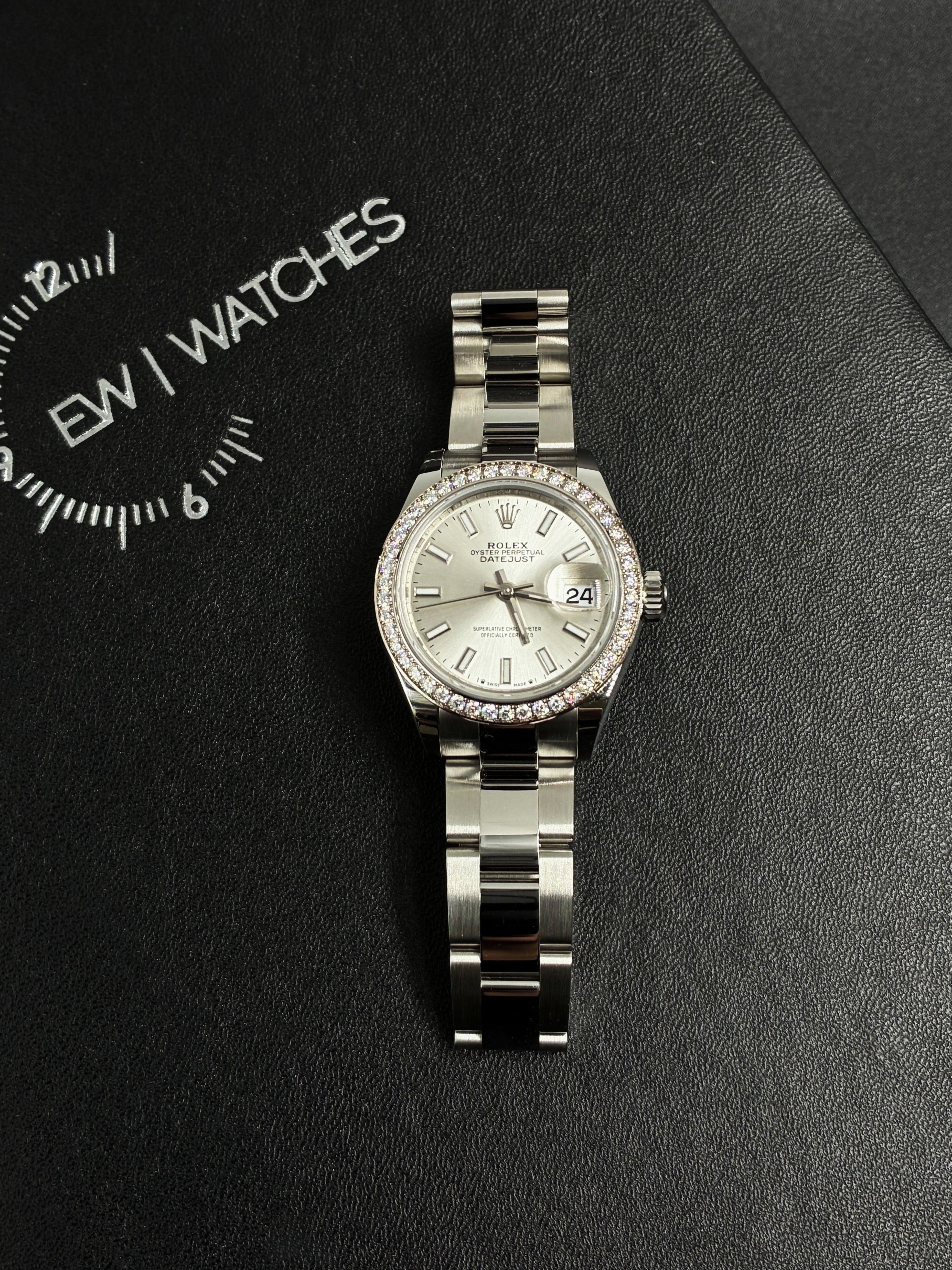 Rolex Lady-Datejust 279384RBR Silver Oyster 2025