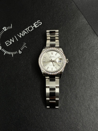 Rolex Lady-Datejust 279384RBR Silver Oyster 2025