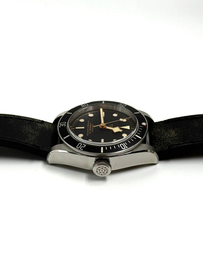Tudor Black Bay 41 mm 79230N-0008 Schwarzes Leder 2024 HWN