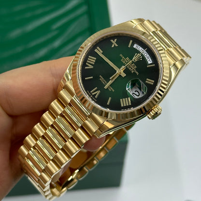 Rolex Day-Date 36 128238 Green Roman Ombre 2025