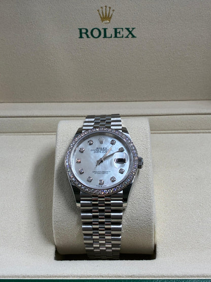 Rolex Datejust 36  126284RBR NG WHITE JUB