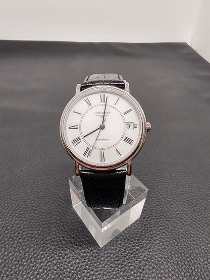 Longines White Automatic Presence Stainless L4.821.4.11.2  2026