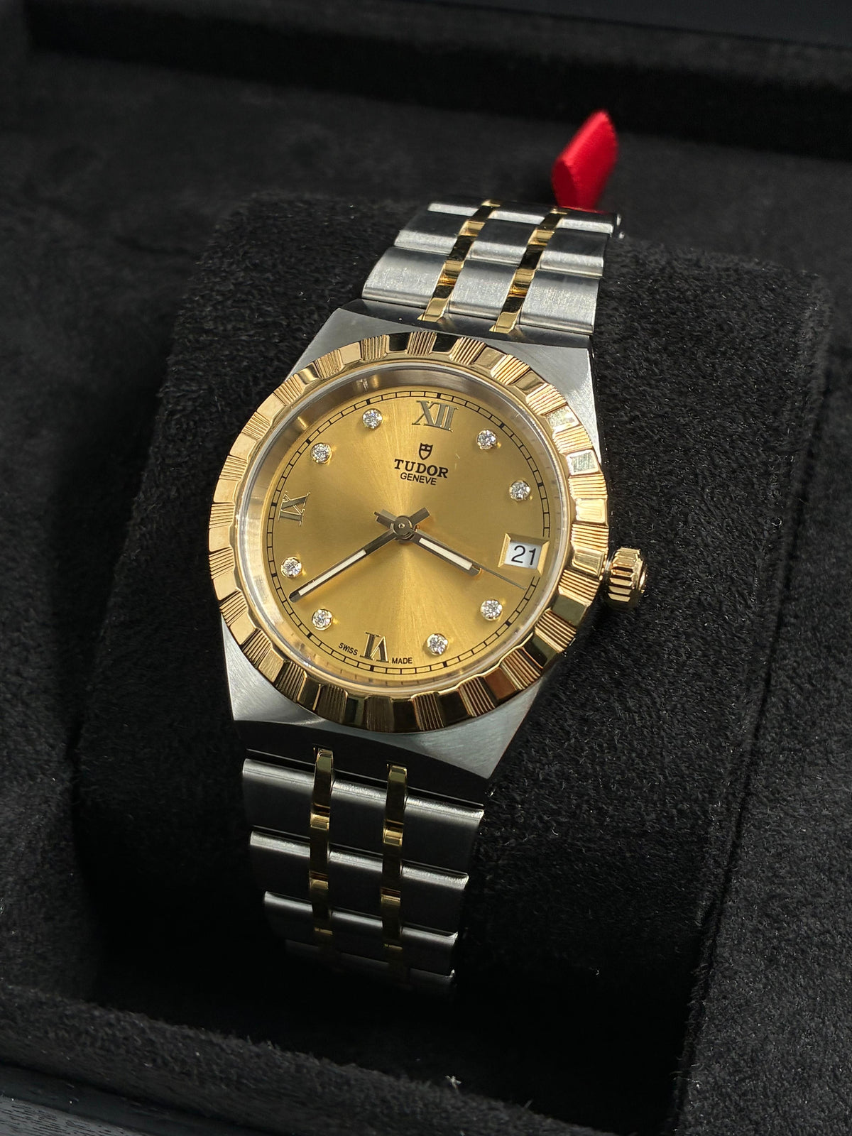 Tudor Royal Date 34 M28403-0006 Champagne Diamond 2026