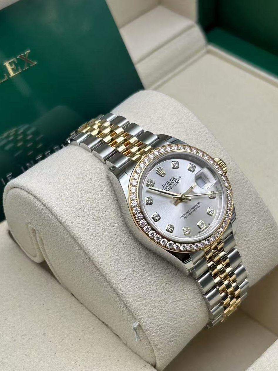 Rolex Lady-Datejust 28 m279383RBR-0007 G Silver Jub 2025