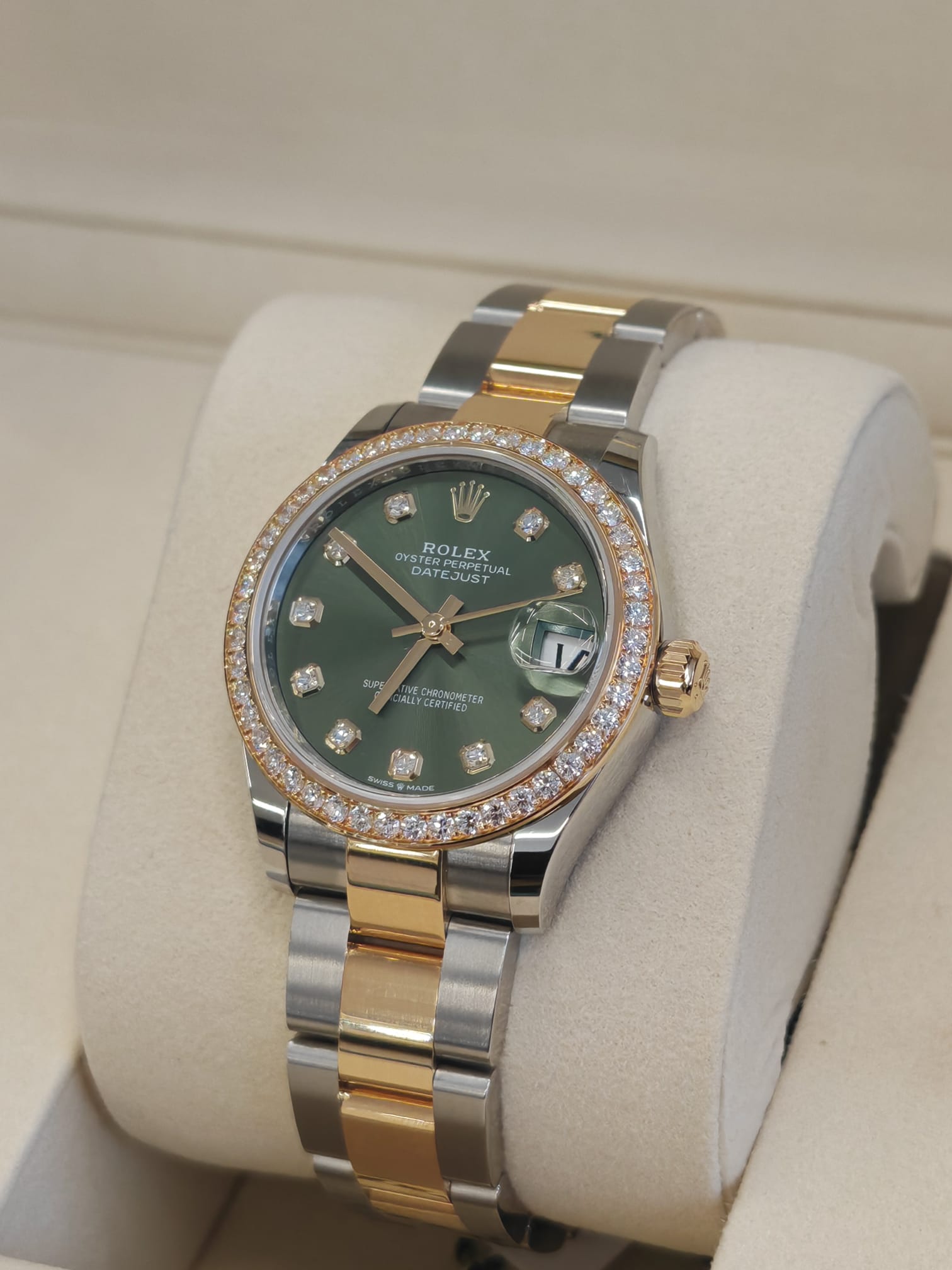 Rolex Datejust 31 278383RBR G Grüne Auster 2025