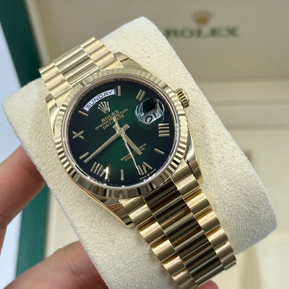 Rolex Day-Date 36 128238 Green Roman Ombre 2026