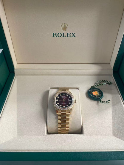 Rolex Datejust 31 278288RBR G Red Ombre President 2026