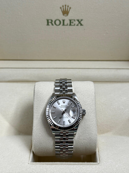 Rolex Lady-Datejust 279174 Silber Index Jubilee 2025