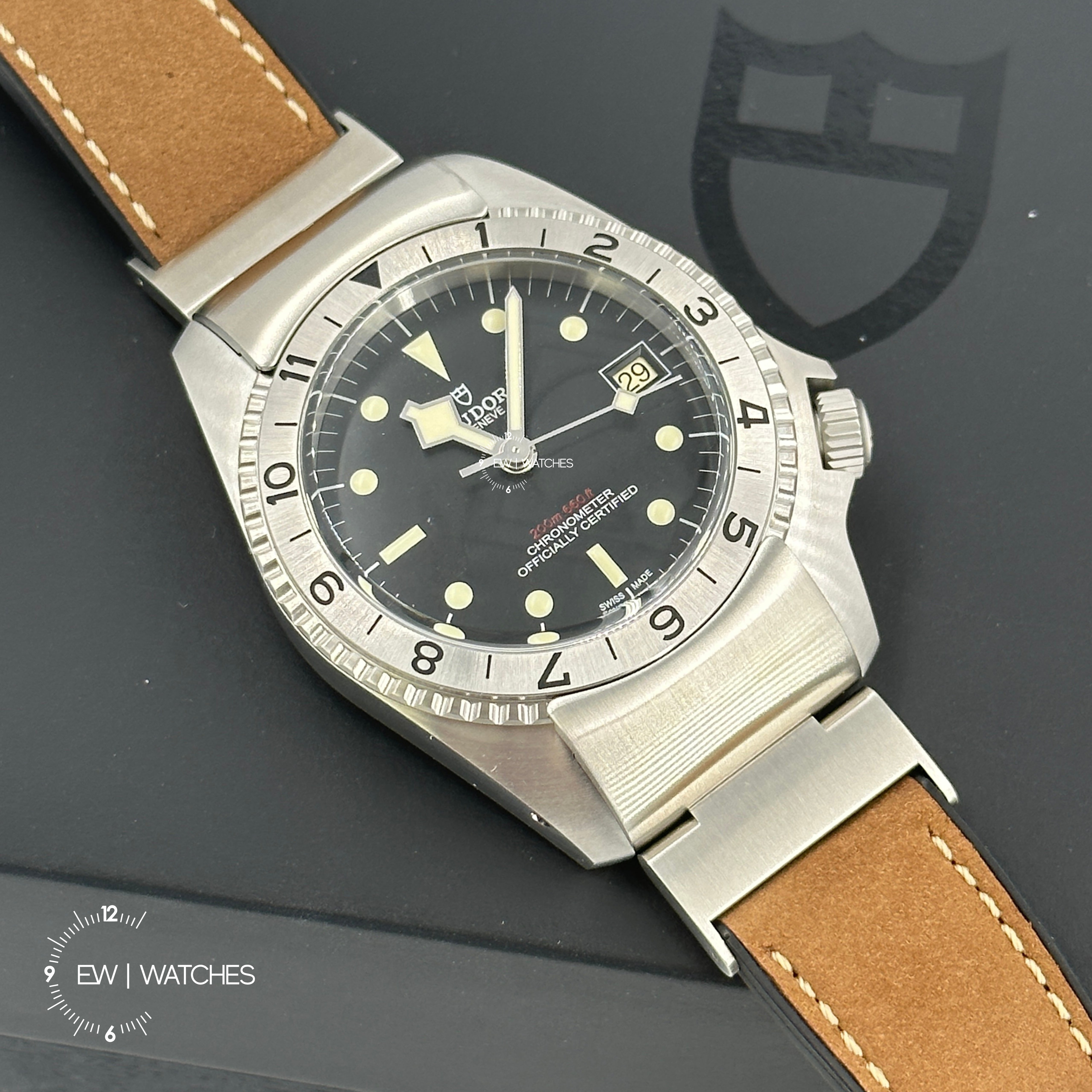 Tudor Black Bay P01 42mm 70150-0001 Black Leather 2024
