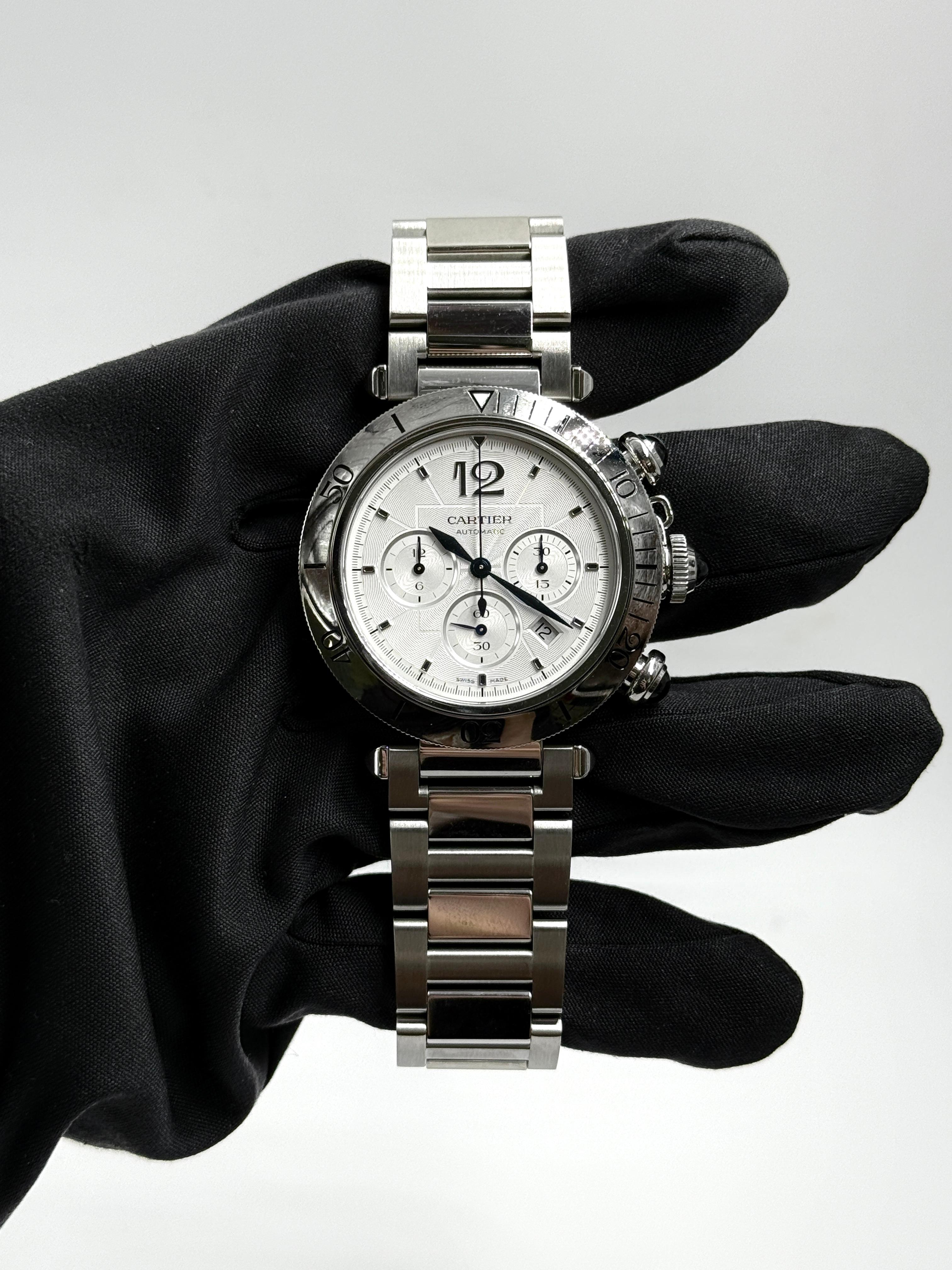 Cartier Pasha Chronograph Watch 41mm WSPA0018