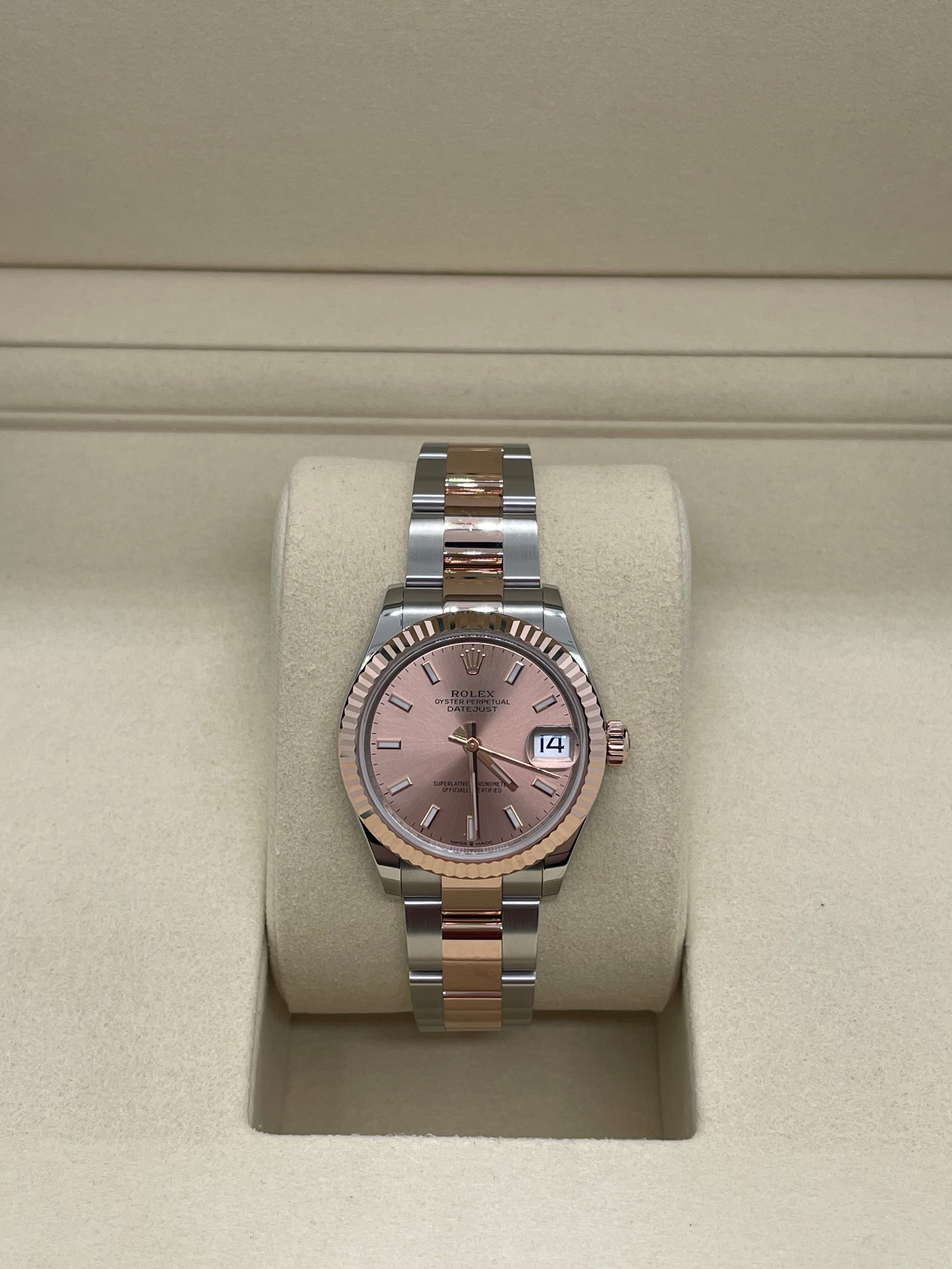 Rolex Datejust 31 278271 Pink Index Oyster 2025