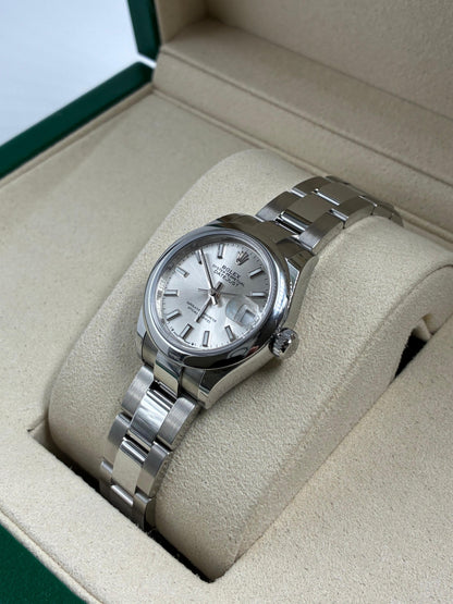 Rolex Lady-Datejust 279160 SILVER INDEX OYS