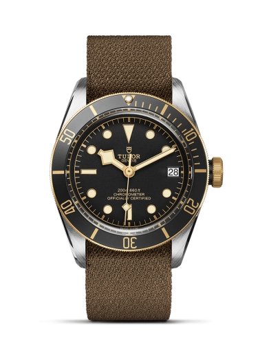 Tudor 79733N-0005 Heritage Black Bay Black S&G