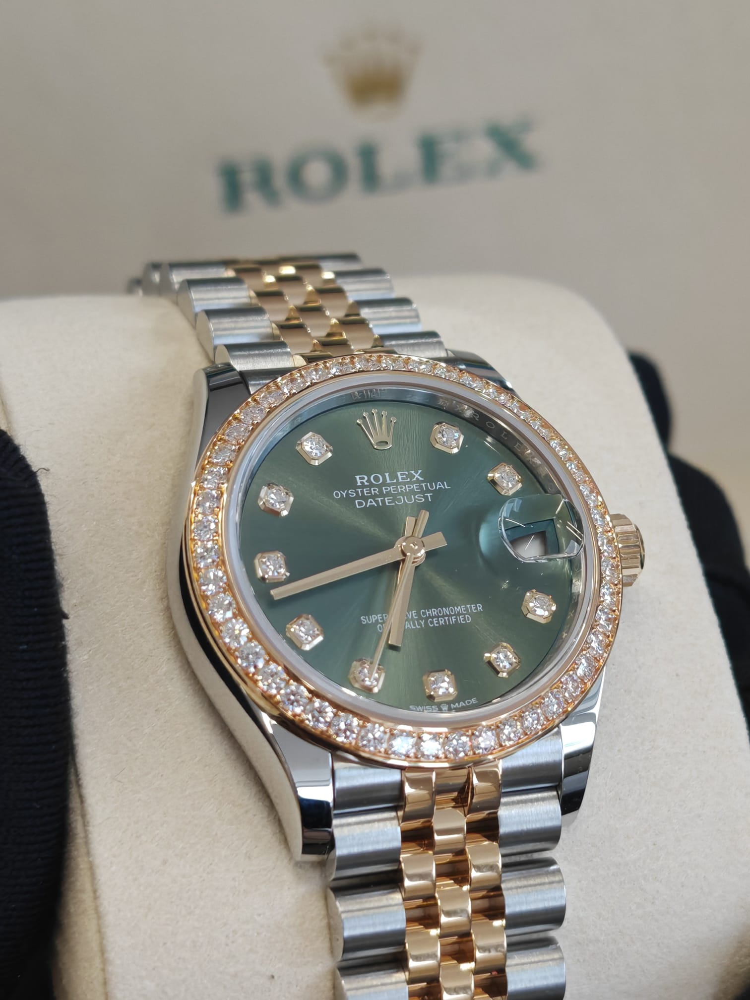 Rolex Datejust 31 278383RBR G Grünes Jubiläum 2025