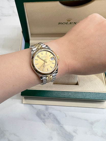 Rolex Datejust 31 278243 Champ Index Jubilee 2025
