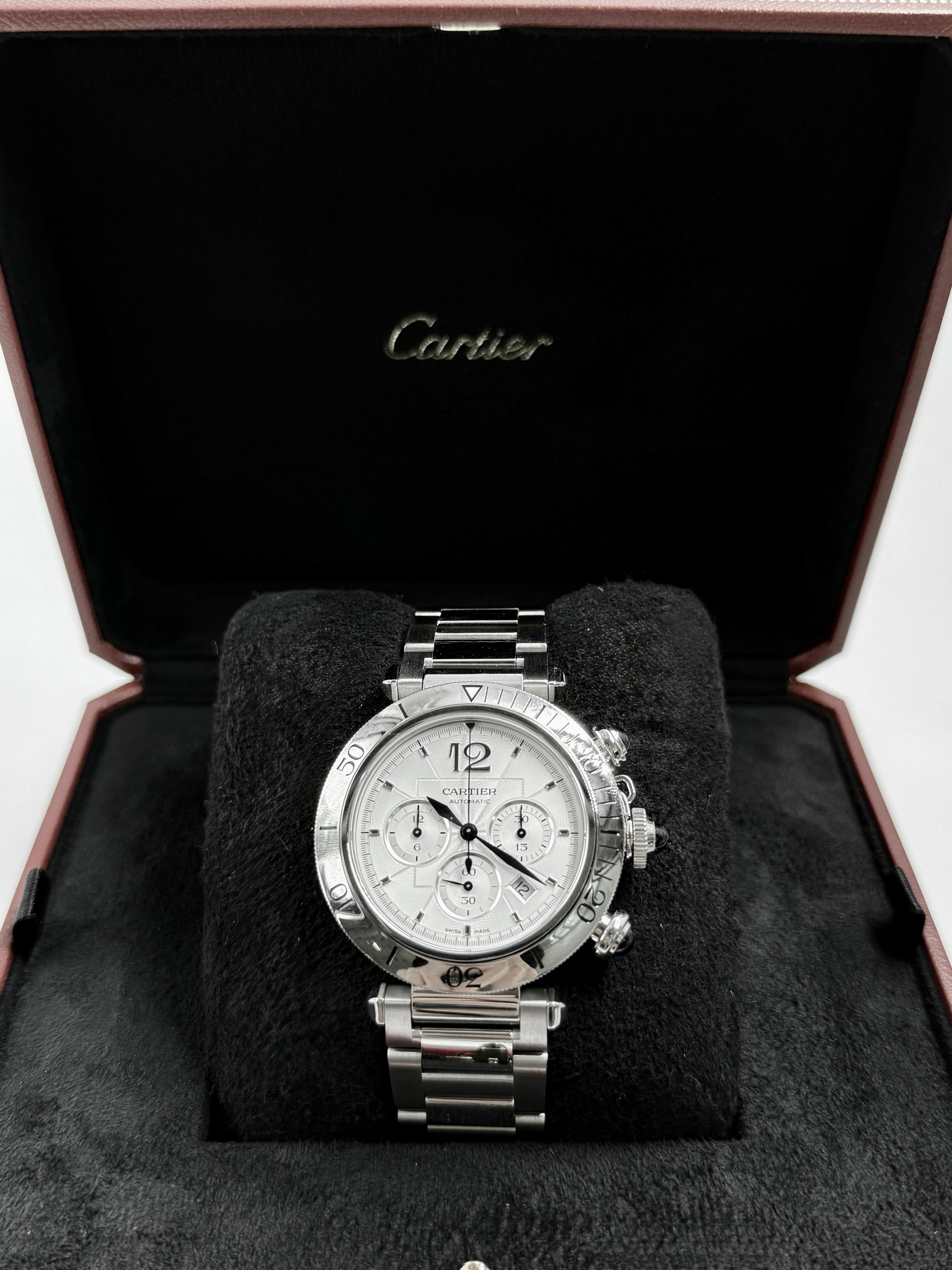 Cartier Pasha Chronograph Watch 41mm WSPA0018