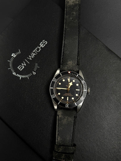 Tudor Black Bay 41 mm 79230N-0008 Schwarzes Leder 2024 HWN