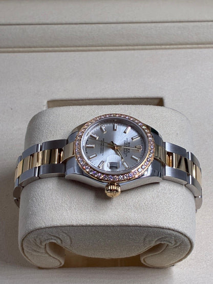 Rolex Lady-Datejust 28 m279383RBR-0018 Silver Index Oyster 2025