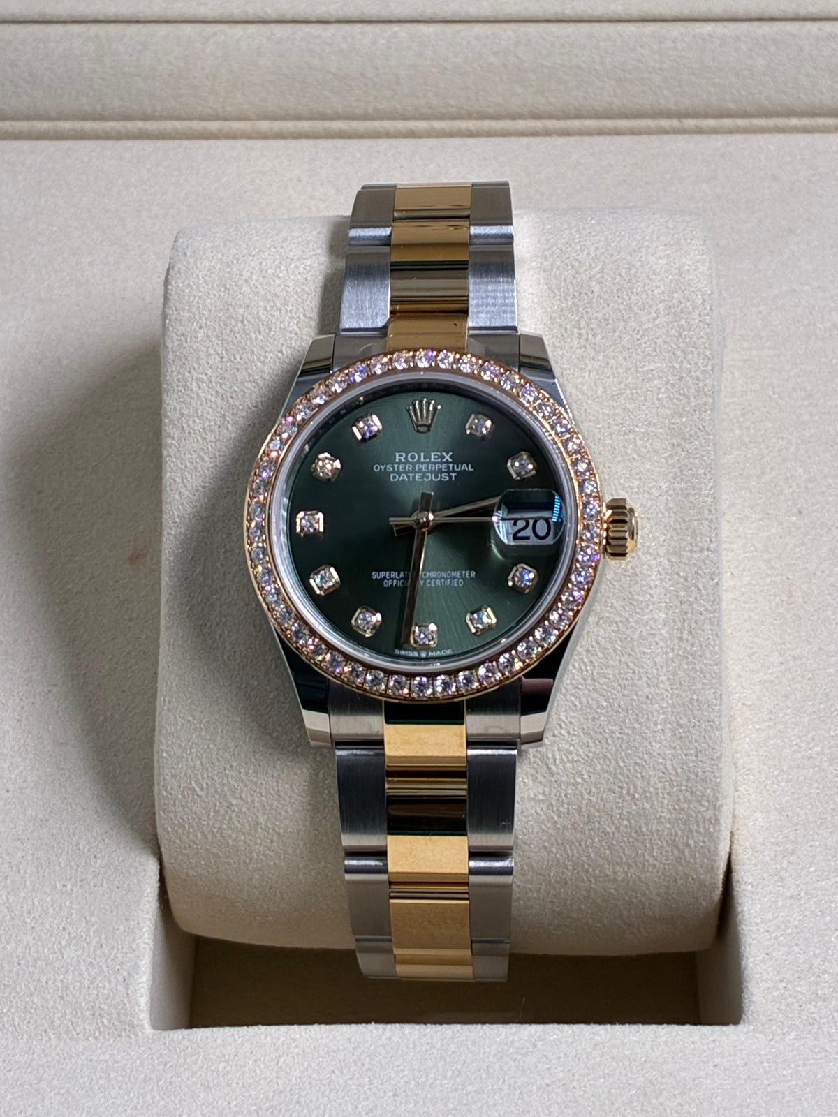 Rolex Datejust 31  278383RBR G GREEN Oyster 2026