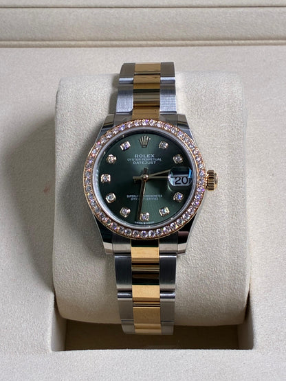 Rolex Datejust 31  278383RBR G GREEN Oyster 2026