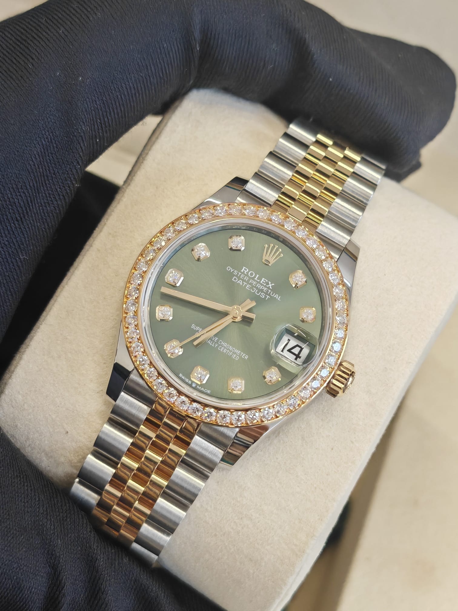 Rolex Datejust 31 278383RBR G Grünes Jubiläum 2025