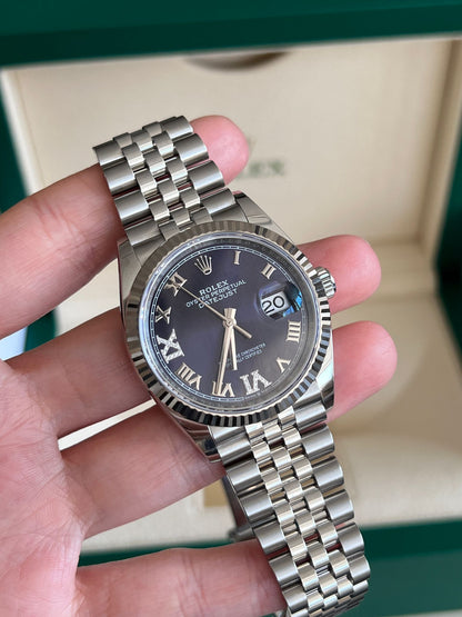 Rolex Datejust 36 126234 Lila VIIX Jubiläum 2024