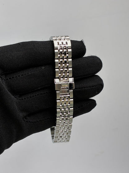 Tudor 91350-0003 1926 28 Stainless Steel / Silver - Diamond