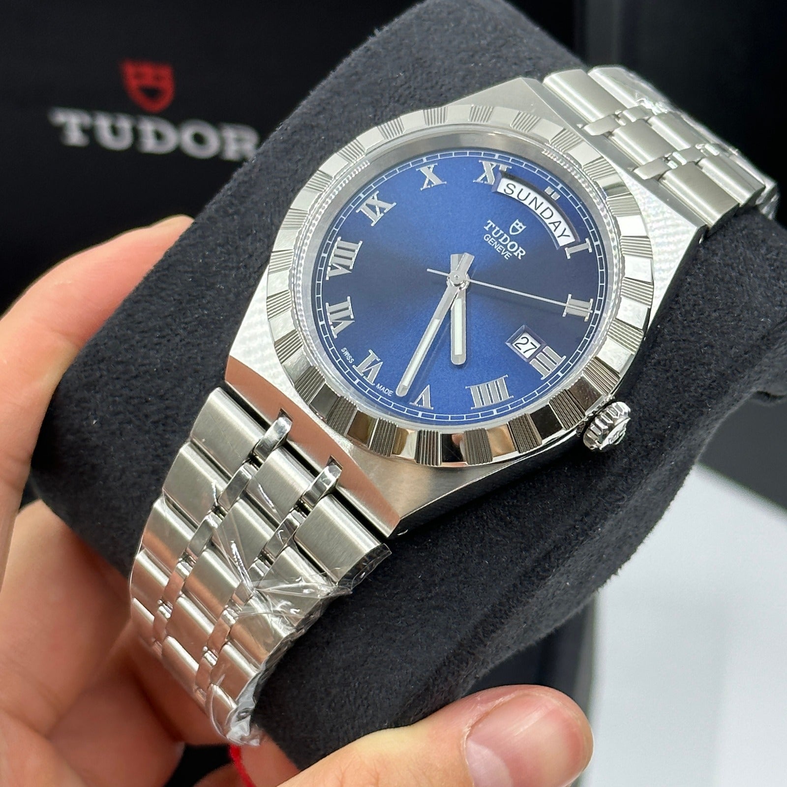 Tudor Royal Blue Roman Dial 41Mm Watch Automatic M28600-0005