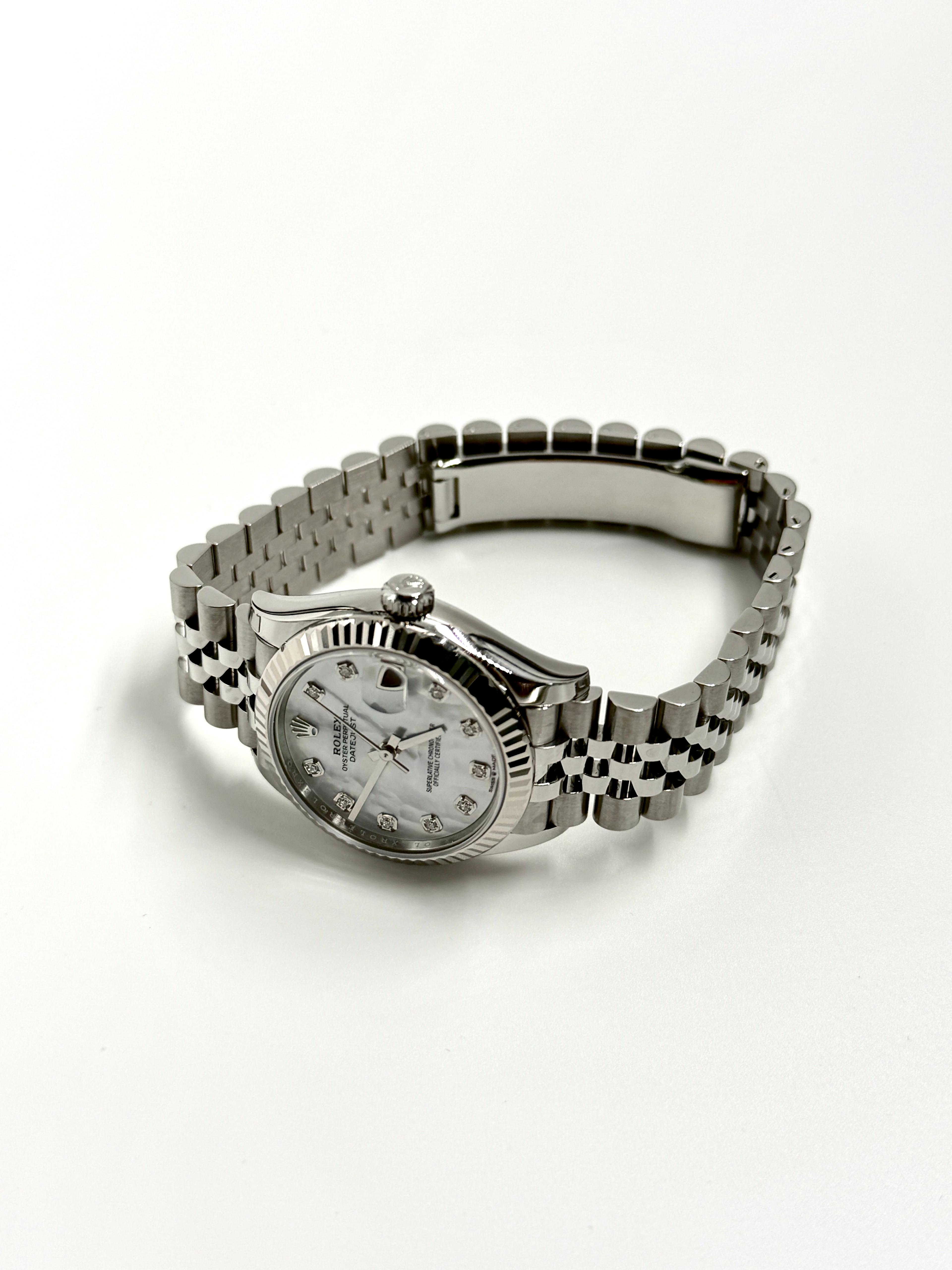 Rolex Datejust 31 278274Ng Weißes Jubiläum 2025