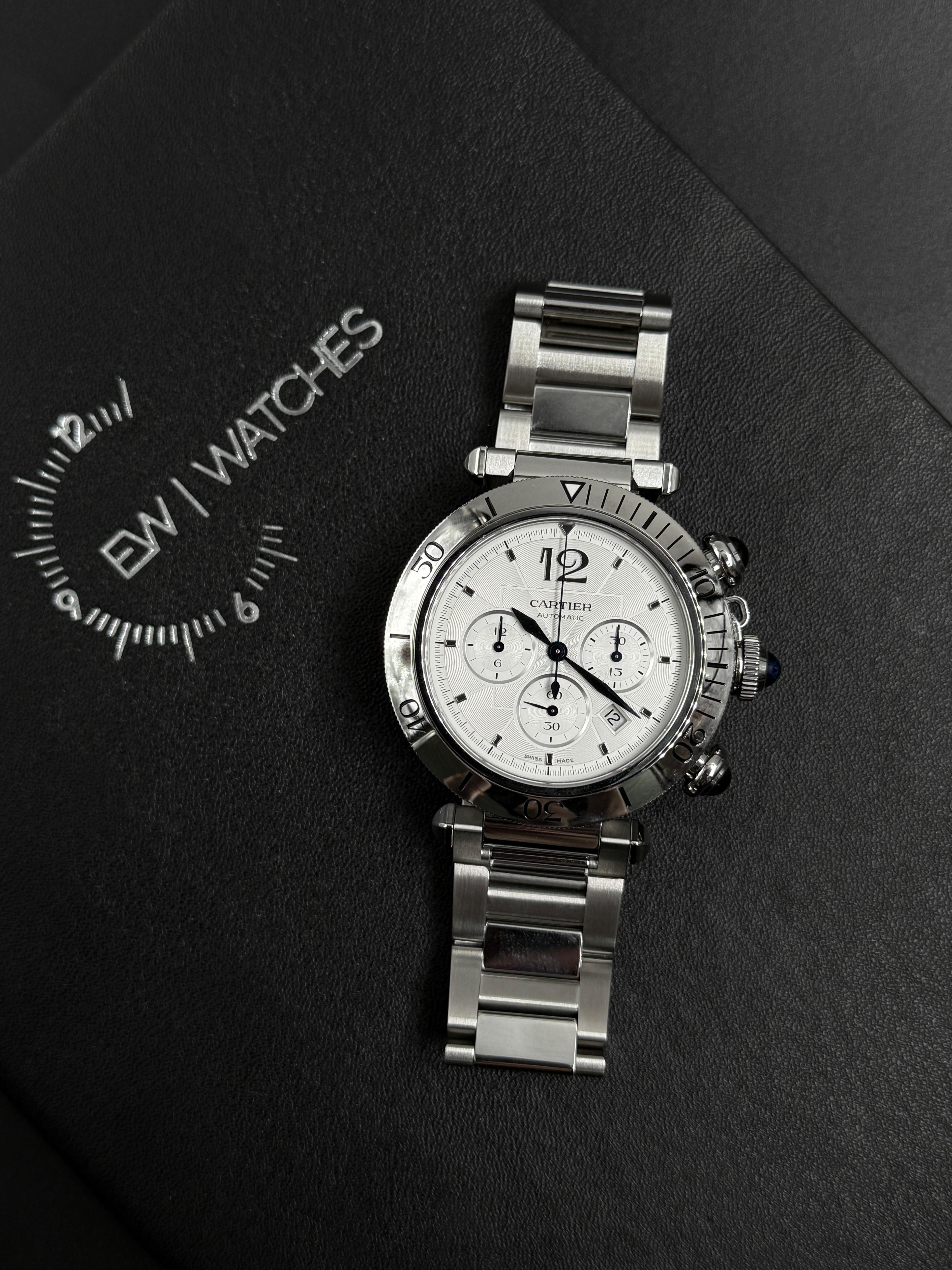 Cartier Pasha Chronograph Watch 41mm WSPA0018