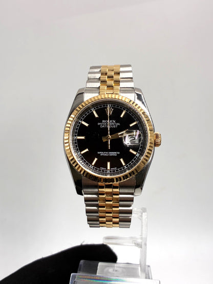 Rolex 116233 Black Index Jubilee 2014 Original Paper