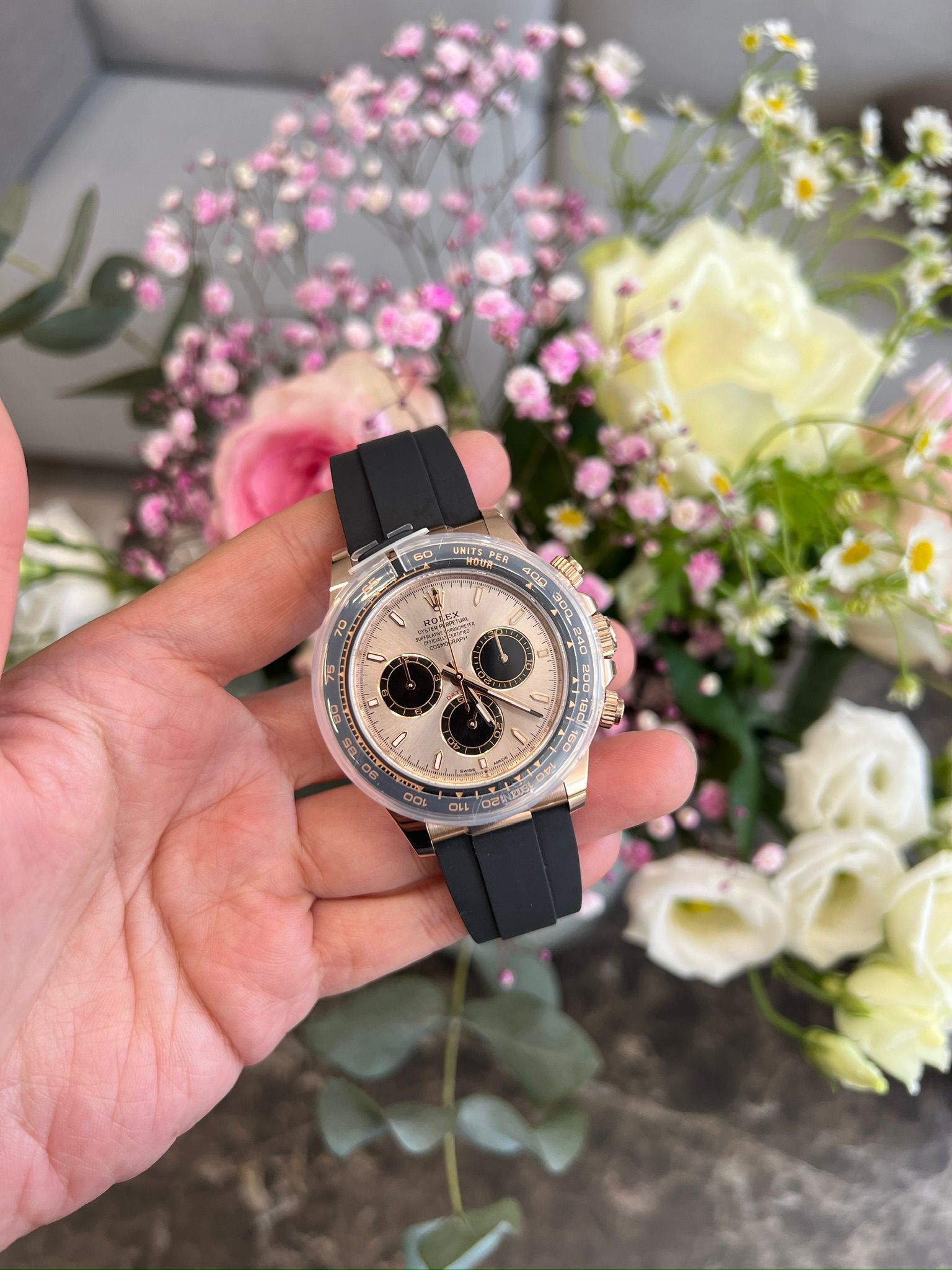 Rolex Cosmograph Daytona 126515 Sundust und leuchtendes Schwarz