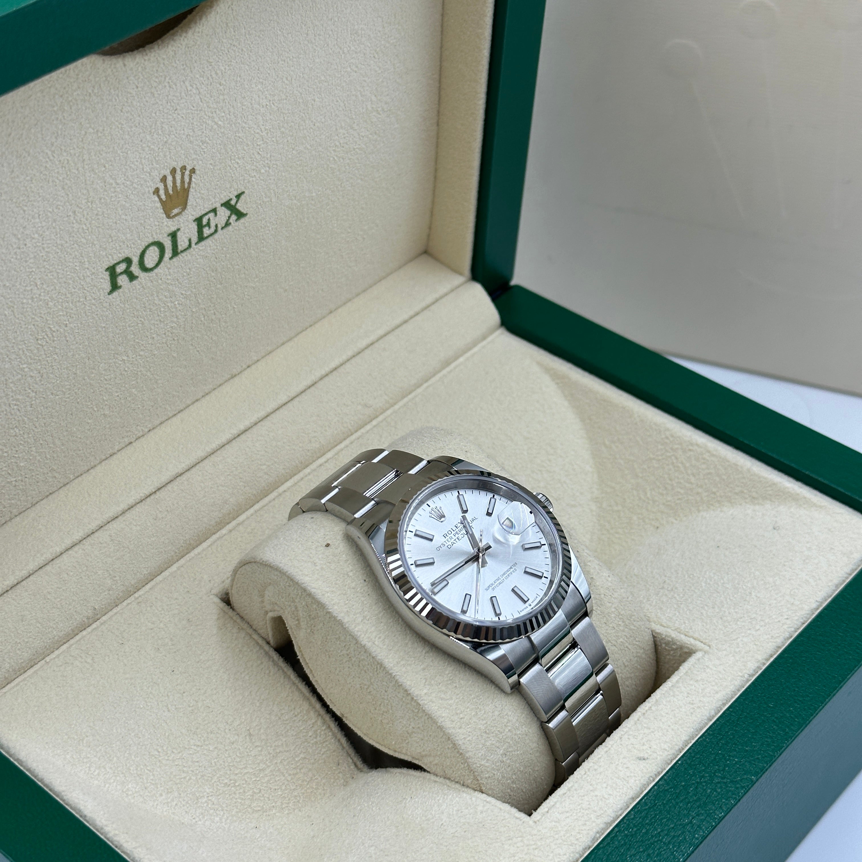 Rolex Datejust 36 126234 Silver Index Oyster 2026