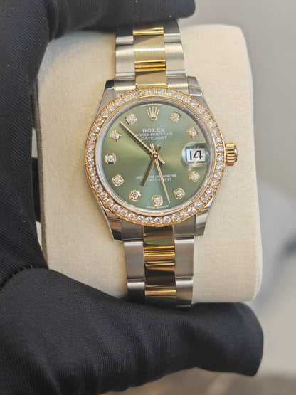 Rolex Datejust 31 278383RBR G Grüne Auster 2025