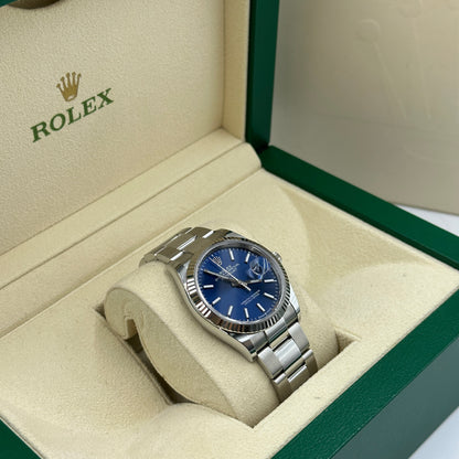 Rolex Datejust 36 126234 Blauer Index Oyster 2025
