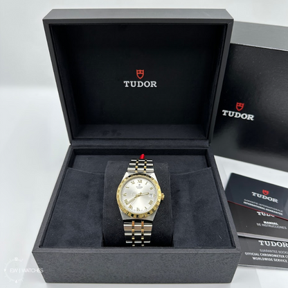 Tudor Royal 38mm 28503-0001 Silver Roman Steel 2022