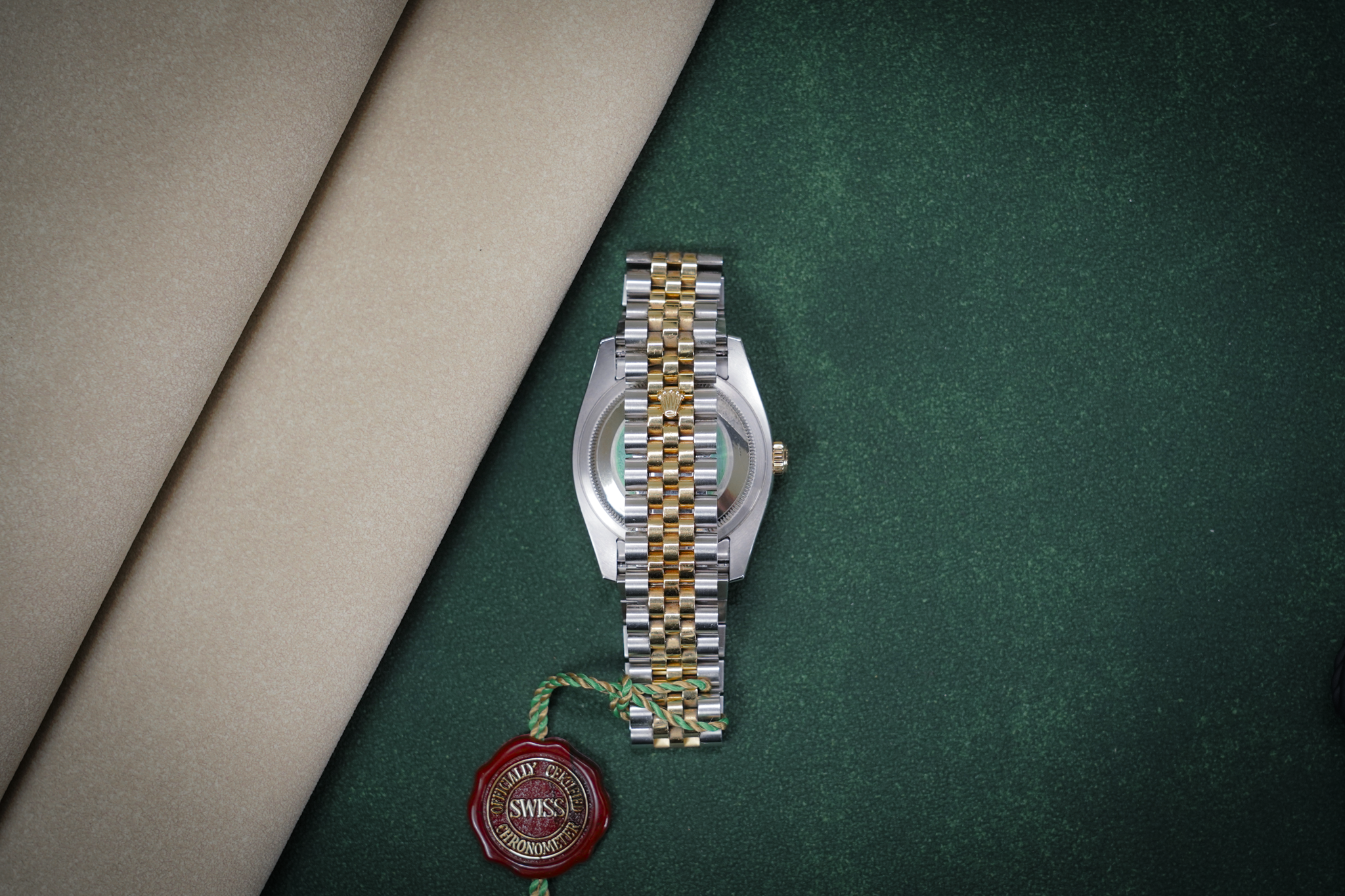 Rolex 116233 champ jubilee 2004 original paper