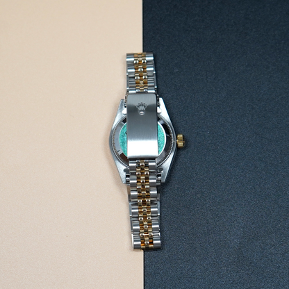 Rolex Lady-Datejust 79173G Blue Vignette Jubilee 2004 full set