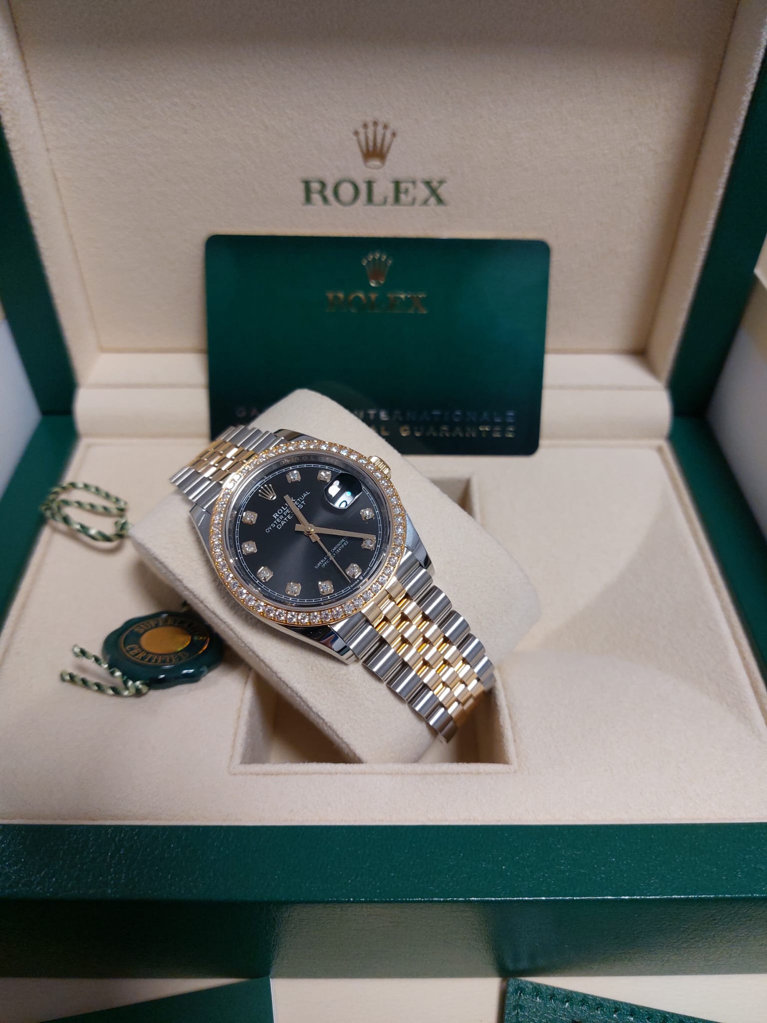 Rolex Datejust 36 126283RBR G Schwarzes Jubiläum 2025