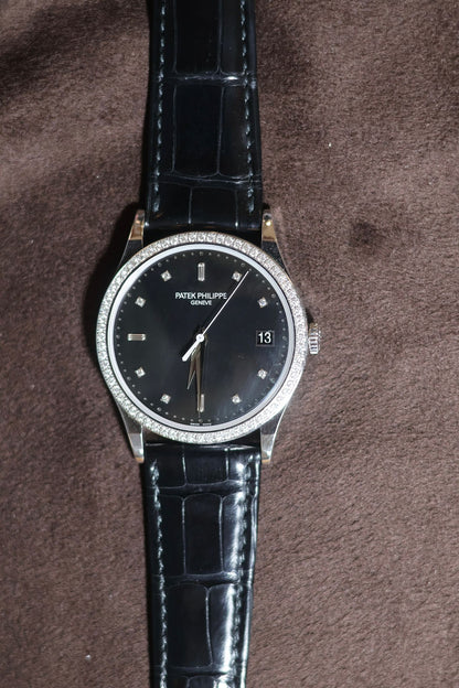 Patek Philippe Calatrava 5297G‑001 Diamond Bezel White‑Gold 38 MM 2020