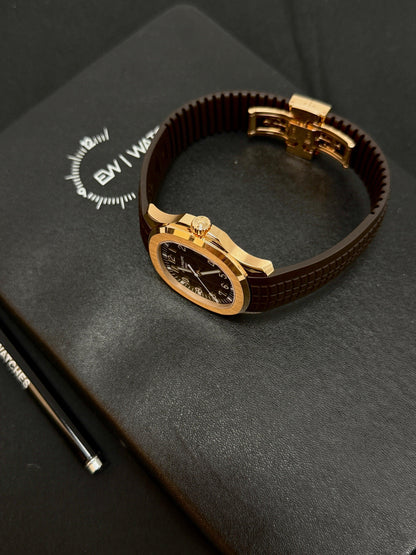 Patek Philippe Aquanaut 5167R-001 Rose Gold Brown Dial