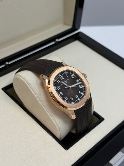 Patek Philippe Aquanaut 5167R-001 Rose Gold Brown Dial