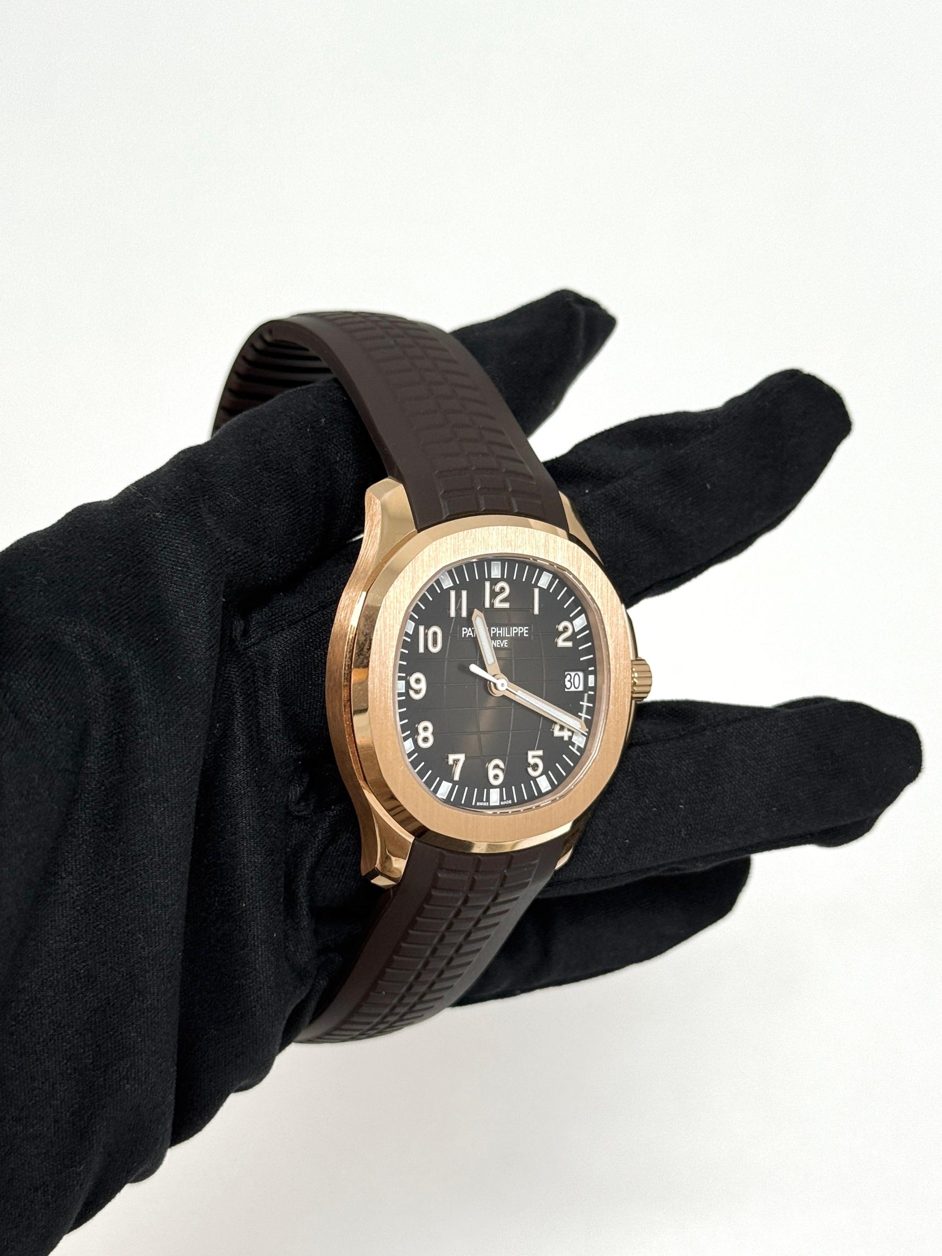 Patek Philippe Aquanaut 5167R-001 Rose Gold Brown Dial