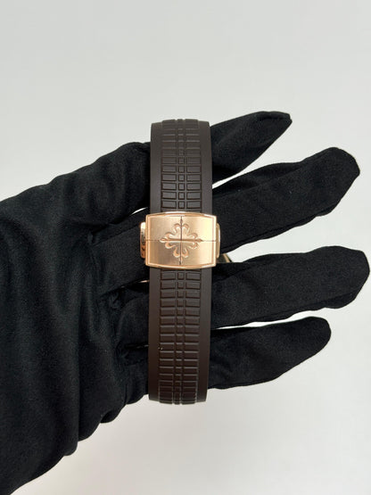 Patek Philippe Aquanaut 5167R-001 Rose Gold Brown Dial
